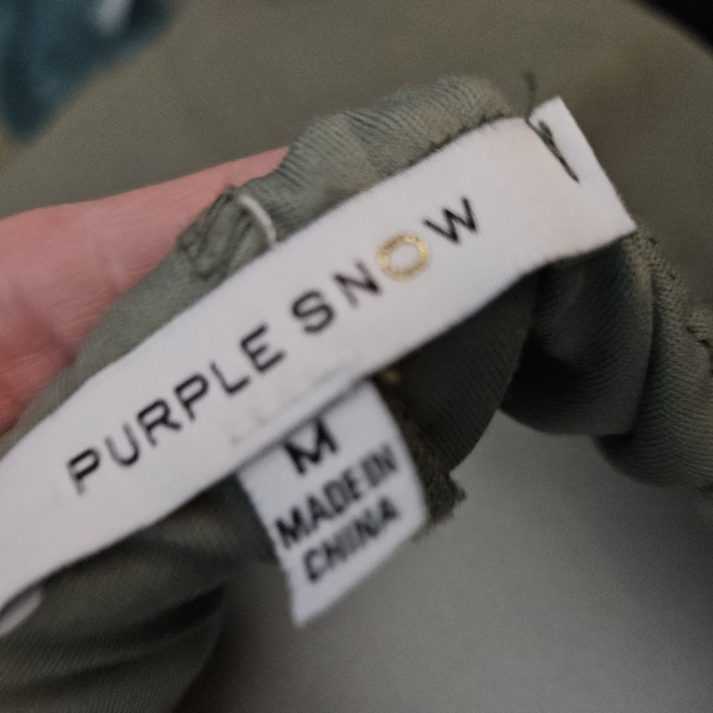 Purple Snow Green Sequin Embellished Midi Dress - Picture 5 of 7